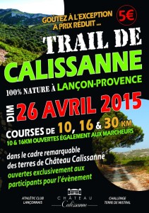 trail chateau de Calissanne