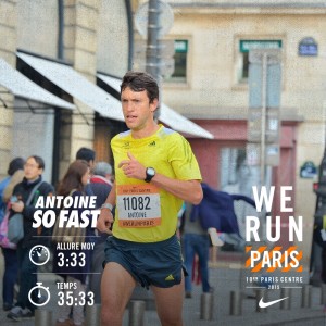 10km Paris centre