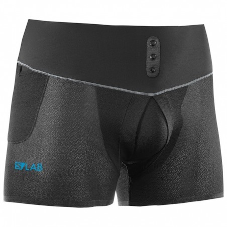 Haut ML compression SKINS A400 homme noir/jaune TAILLANT TEXTILE S