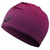 Bonnet ASICS SEAMLESS BEANIE OMBRE prune