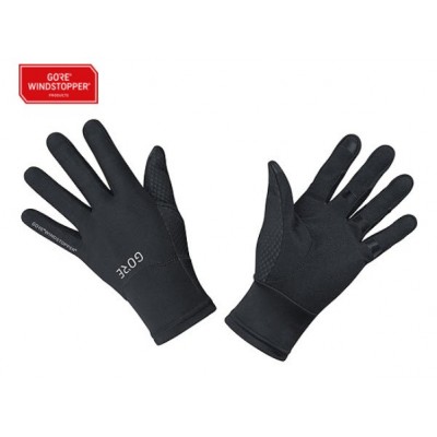 Gants GORE Windstopper noirs