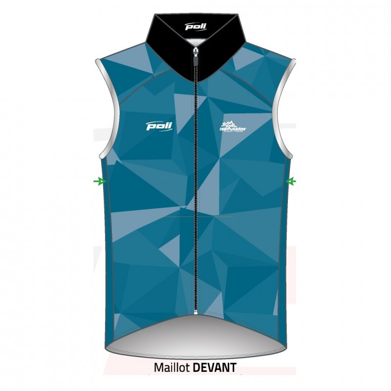 gilet sans manche coupe vent