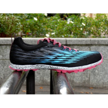 ADIDAS Pointes Cross XCS 5 Femme noir / bleu / rose GDP UNIVERSEL 36 2/3