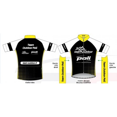 Maillot vélo manches...