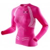 Tee-Shirt X-BIONIC The Trick Femme rose / blanc