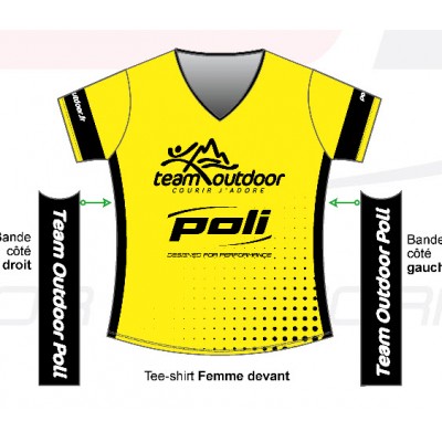 Tee-Shirt TEAM OUTDOOR POLI...