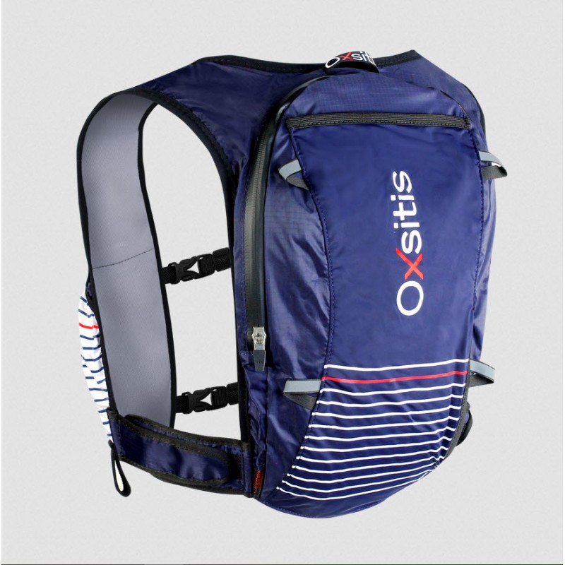 Sac OXSITIS Pulse 12 BBR Homme bleu / blanc / rouge TAILLANT TEXTILE S