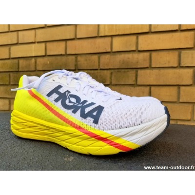 HOKA Rocket X Homme white /...