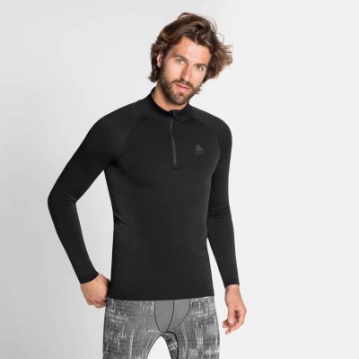 Tee-Shirt ODLO ML 1/2 Zip...