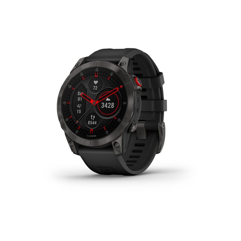 Montre Garmin EPIX Gen 2 Sapphire Titane Silver Connectée Bracelet