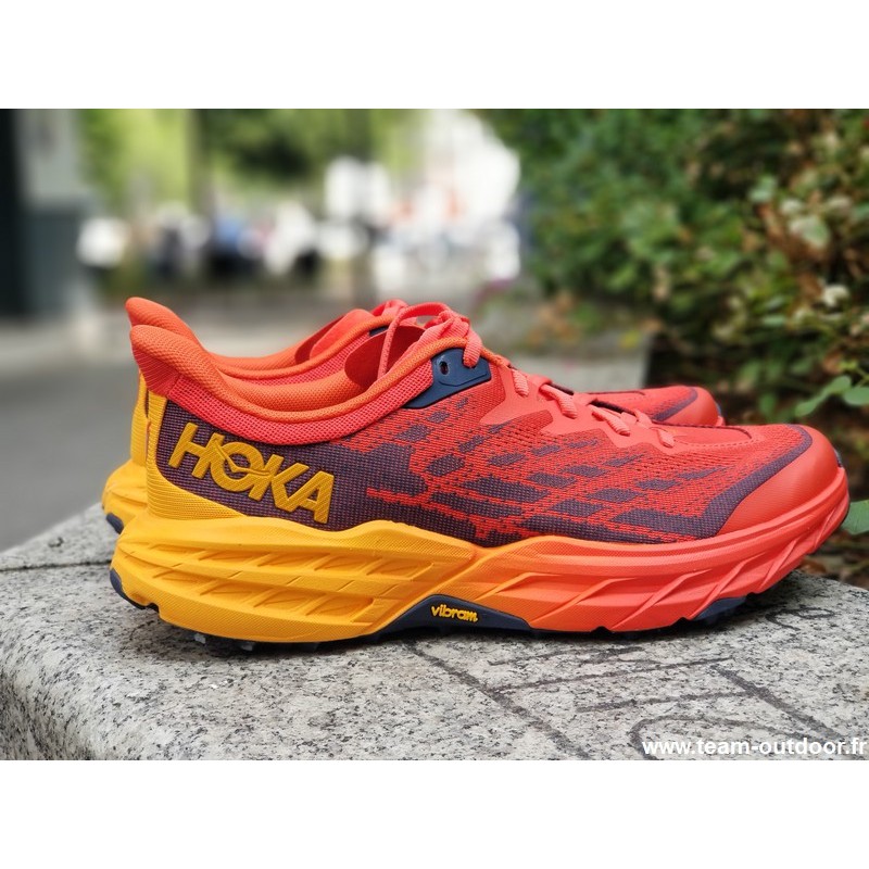 HOKA Speedgoat 5 Homme fiesta radiant yellow