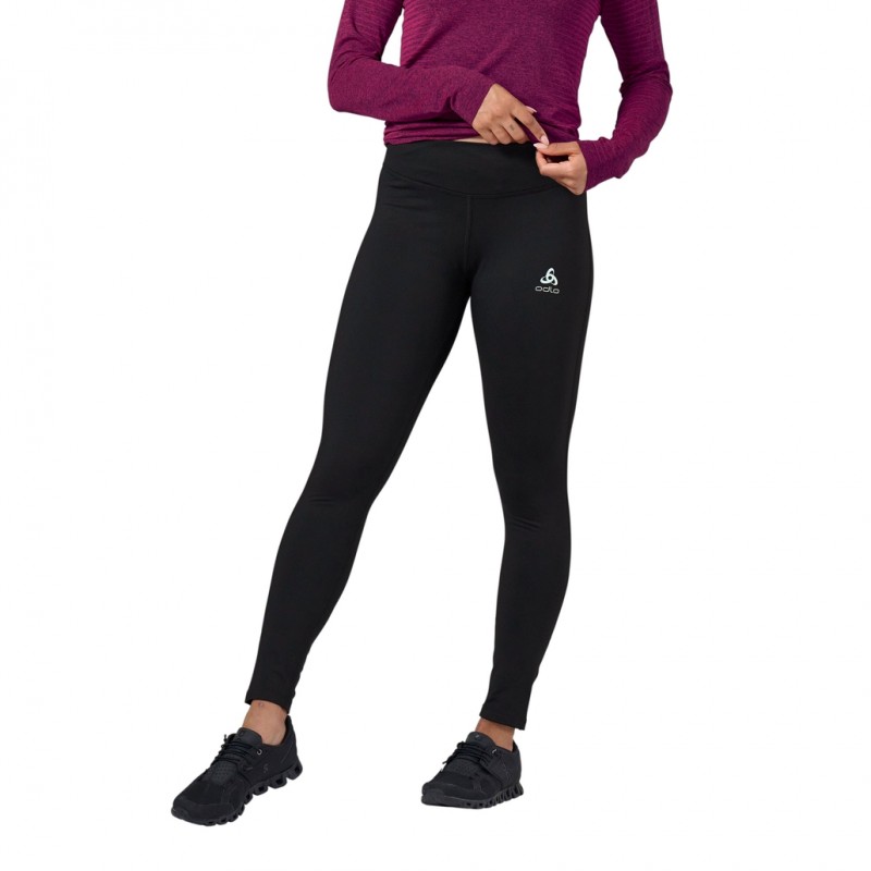 Corsaire pour le sport trail running collant ODLO tights 3/4