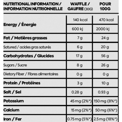 NAAK Gaufre Energy Waffle -...