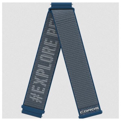 Bracelet COROS 22mm Nylon blue