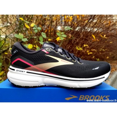 BROOKS Ghost 15 Femme black...