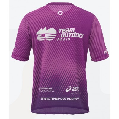 Tee-Shirt TO Mixte violet