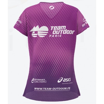 Tee-Shirt TO MC Femme violet