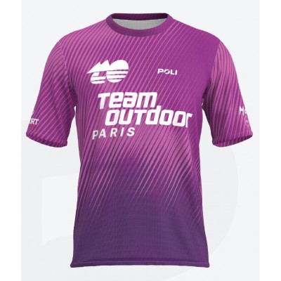 Tee-Shirt TO MC Homme violet
