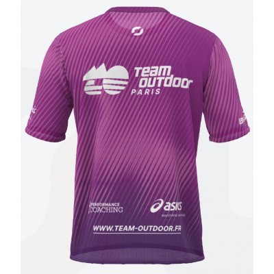 Tee-Shirt TO MC Homme violet