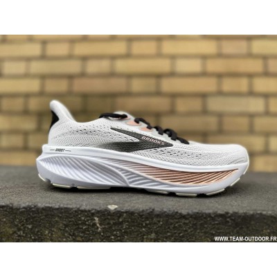BROOKS Ghost 17 Femme white...