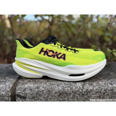 HOKA Mach X 3 Homme neon...
