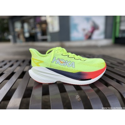 HOKA Mach X 3 Homme neon...