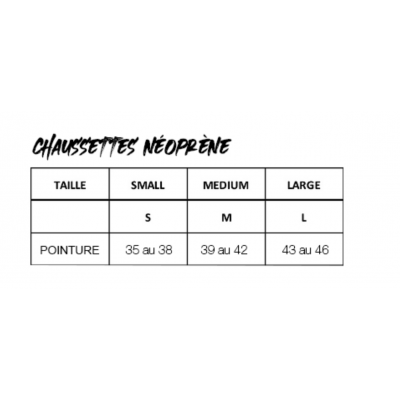 Chaussettes Néoprène MAKO