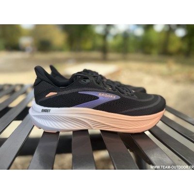 BROOKS Ghost 18 Femme black...
