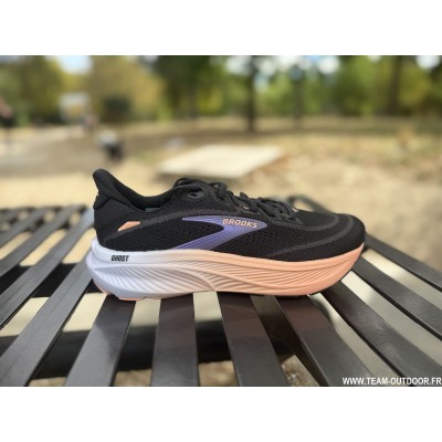 BROOKS Ghost 18 Femme black...