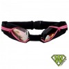 Ceinture Xtens 2 poches noire et rose