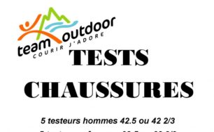 tests chaussures